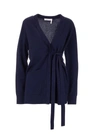 CHLOÉ CHLOÉ WOMEN'S BLUE CASHMERE CARDIGAN,CHC20SMC6050048A S