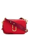 Marc Jacobs Softshot 21 Leather Crossbody Bag In Red