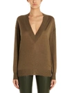 TOM FORD TOM FORD WOMEN'S GREEN WOOL SWEATER,MAK912YAX087FERN XS