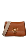 VALENTINO GARAVANI VALENTINO GARAVANI WOMEN'S BROWN LEATHER SHOULDER BAG,TW2B0F62MVVHG5 UNI