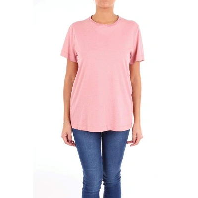 Alysi Pink Cotton T-shirt