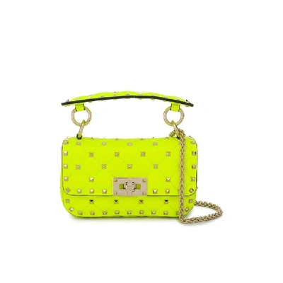 Valentino Garavani Women's Yellow Leather Handbag