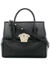 VERSACE VERSACE WOMEN'S BLACK LEATHER HANDBAG,DBFF452DSTVTD410C UNI