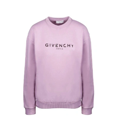 Givenchy Pink Cotton Sweatshirt
