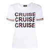 Elisabetta Franchi Sequin Embellished T-shirt In White