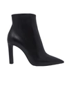 SAINT LAURENT SAINT LAURENT WOMEN'S BLACK LEATHER ANKLE BOOTS,6037801N8001000 40