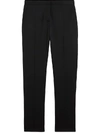 BURBERRY BURBERRY WOMEN'S BLACK WOOL PANTS,8008281 10