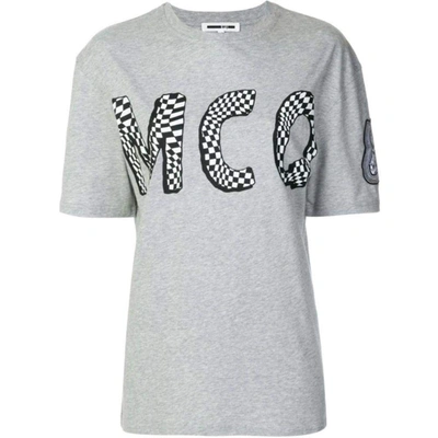 Mcq By Alexander Mcqueen Women's Grey Cotton T-shirt