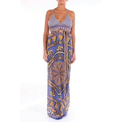 Altea Women's Blue Viscose Dress