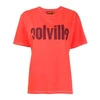 Colville Logo Print Cotton T-shirt In Orange