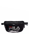 FILA FILA WOMEN'S BLACK SEQUINS BELT BAG,685201002 UNI