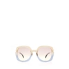 DIOR DIOR WOMEN'S MULTICOLOR METAL SUNGLASSES,DIORATTITUDE13LGVC 56