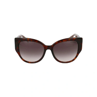 Trussardi Women's Brown Acetate Sunglasses