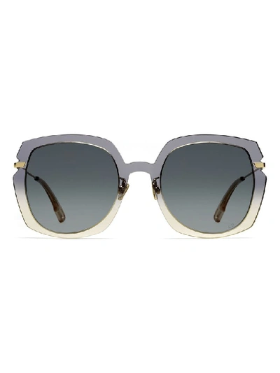 Dior Women's Grey Acetate Sunglasses