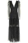 ANIYE BY ANIYE BY WOMEN'S BLACK POLYESTER DRESS,18516800002 XS