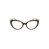 VALENTINO GARAVANI VALENTINO WOMEN'S BROWN ACETATE GLASSES,VA30445002 53