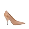 MAISON MARGIELA PINK LEATHER PUMPS,S58WL0119PR818T4091