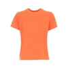 Junya Watanabe Light Jersey Stretch Nylon T-shirt In Orange