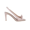 RED VALENTINO PINK LEATHER SANDALS,TQ0S0D51SIAN17