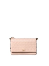 MICHAEL KORS MICHAEL KORS WOMEN'S PINK LEATHER SHOULDER BAG,32S0GOXC1L187 UNI