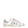 PREMIATA WHITE LEATHER SNEAKERS,ANDYD4677