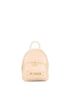 LOVE MOSCHINO LOVE MOSCHINO WOMEN'S PINK FAUX LEATHER BACKPACK,JC4009PP1ALA0107 UNI