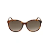 FENDI FENDI WOMEN'S BROWN METAL SUNGLASSES,FF0412S086HA 58