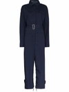 MONCLER MONCLER WOMEN'S BLUE COTTON JUMPSUIT,2G70500C0406778 M