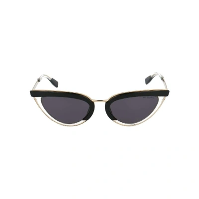 Trussardi Womens Multicolor Metal Sunglasses