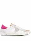 PHILIPPE MODEL PHILIPPE MODEL WOMEN'S WHITE LEATHER SNEAKERS,PRLDVQ03 36