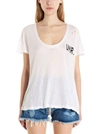Ben Taverniti Unravel Project Unravel Project Building Destroy T-shirt Clothing In White