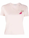 PRADA PRADA PINK T-SHIRT,3520ARS2011WYYF00Q3 XS