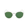 LACOSTE SILVER METAL SUNGLASSES,L202SPC045SILVER