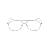 LACOSTE LACOSTE WOMEN'S MULTICOLOR METAL GLASSES,L2505PC718SILVER 58