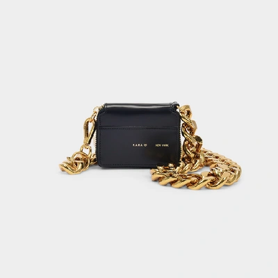 Kara Bike Wallet Crossbody Bag Black/gold Leather ModeSens