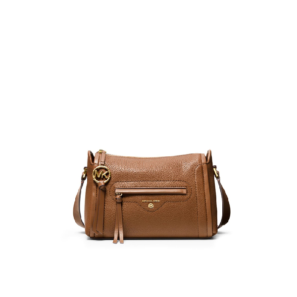 carine large pebbled leather tote bag