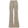 GIMAGUAS DISCO WAVES PRINTED COTTON TROUSERS,3839514