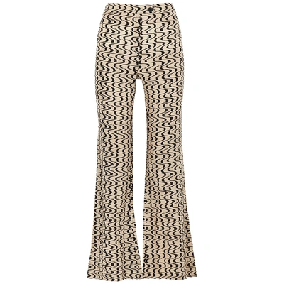 Gimaguas Disco Waves Printed Cotton Trousers
