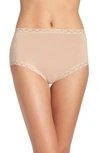 Natori Bliss Cotton Full Briefs In Cafe