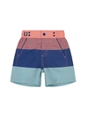 ANDY & EVAN BOY'S COLORBLOCK SWIM TRUNKS,0400012435574