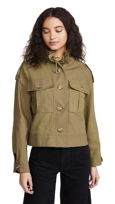 Rejina Pyo Carly Jacket In Khaki