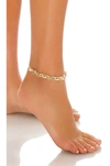 8 OTHER REASONS ROCK MY WORLD ANKLET,8OTH-WL584