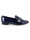 KARL LAGERFELD NELIA PATENT LEATHER LOAFERS,0400010940936