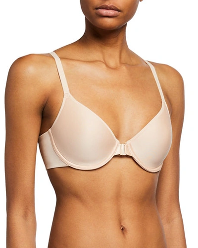 Chantelle Prime Front-closure Spacer Bra In Nude