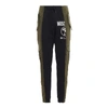 MOSCHINO MOSCHINO MEN'S GREEN POLYESTER JOGGERS,03355221A1439 46