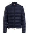 Save The Duck Water Repellent Puffer Jacket In Blue