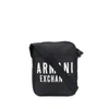 ARMANI EXCHANGE ARMANI EXCHANGE BLACK MESSENGER BAG,9522579A12400020