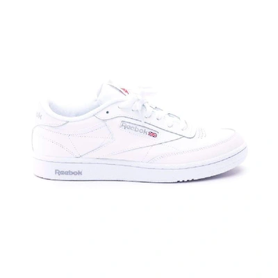 Reebok Round Toe Low-top Casual Shoes In White