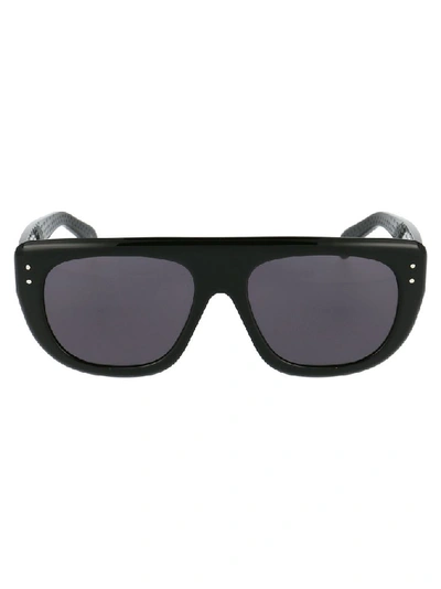 Alaïa Ala A Womens Black Metal Sunglasses