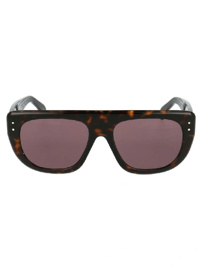 Alaïa Women's Multicolor Metal Sunglasses In Brown